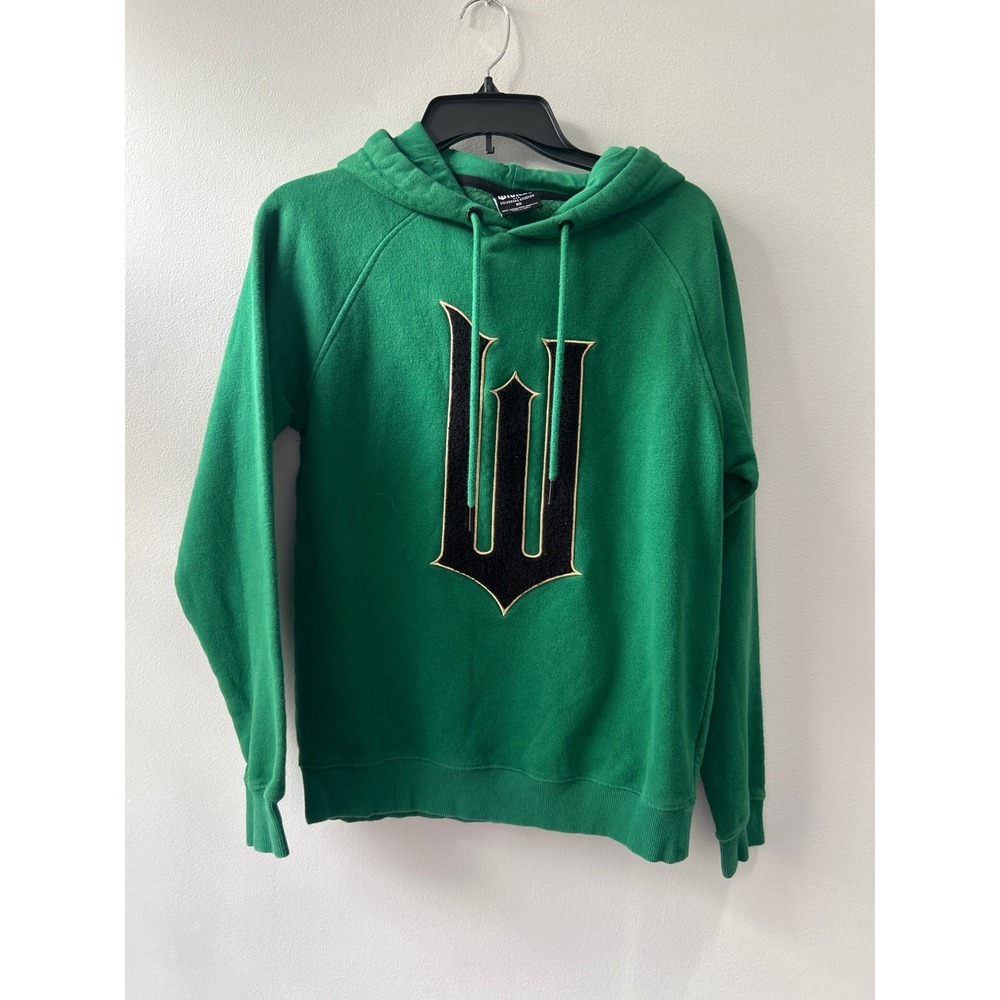 Wicked Universal Studios Green Hoodie Chenille Logo Broadway Musical XS